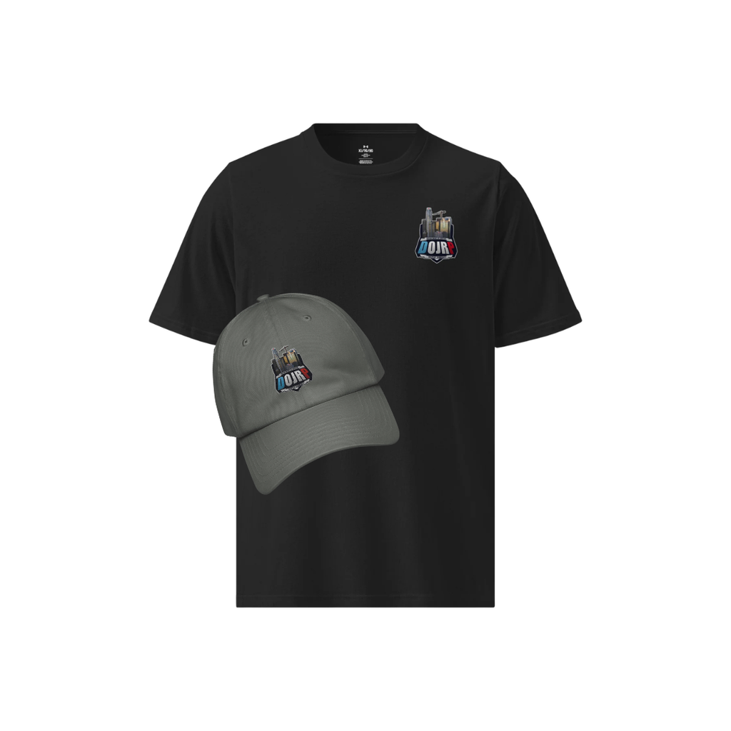 DOJRP UNDER ARMOUR T-SHIRT / HAT BUNDLE