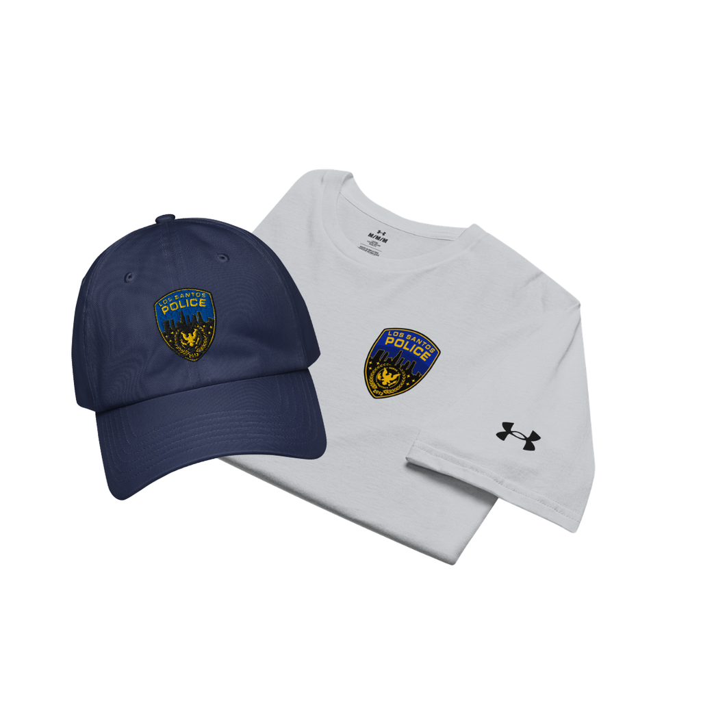 LSPD UNDER ARMOUR T-SHIRT / HAT BUNDLE
