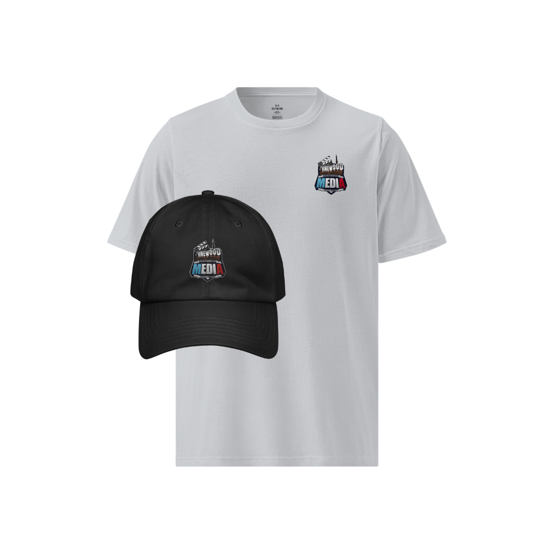 MEDIA UNDER ARMOUR T-SHIRT / HAT BUNDLE